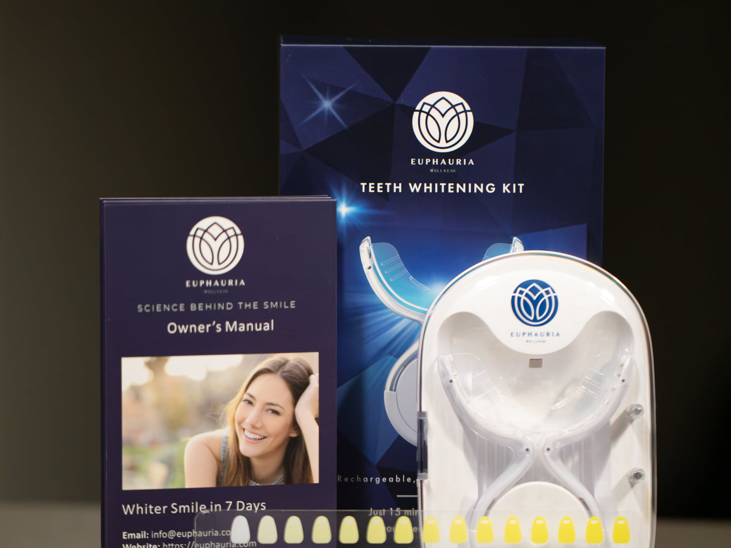 Euphauria Teeth Whitening Kit - Professional Home Teeth Whitening System
