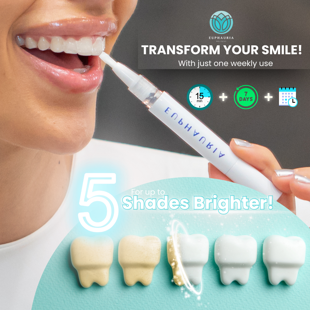 Euphauria Refill Pen for Teeth Whitening Kit - Extend Your Brighter Smile