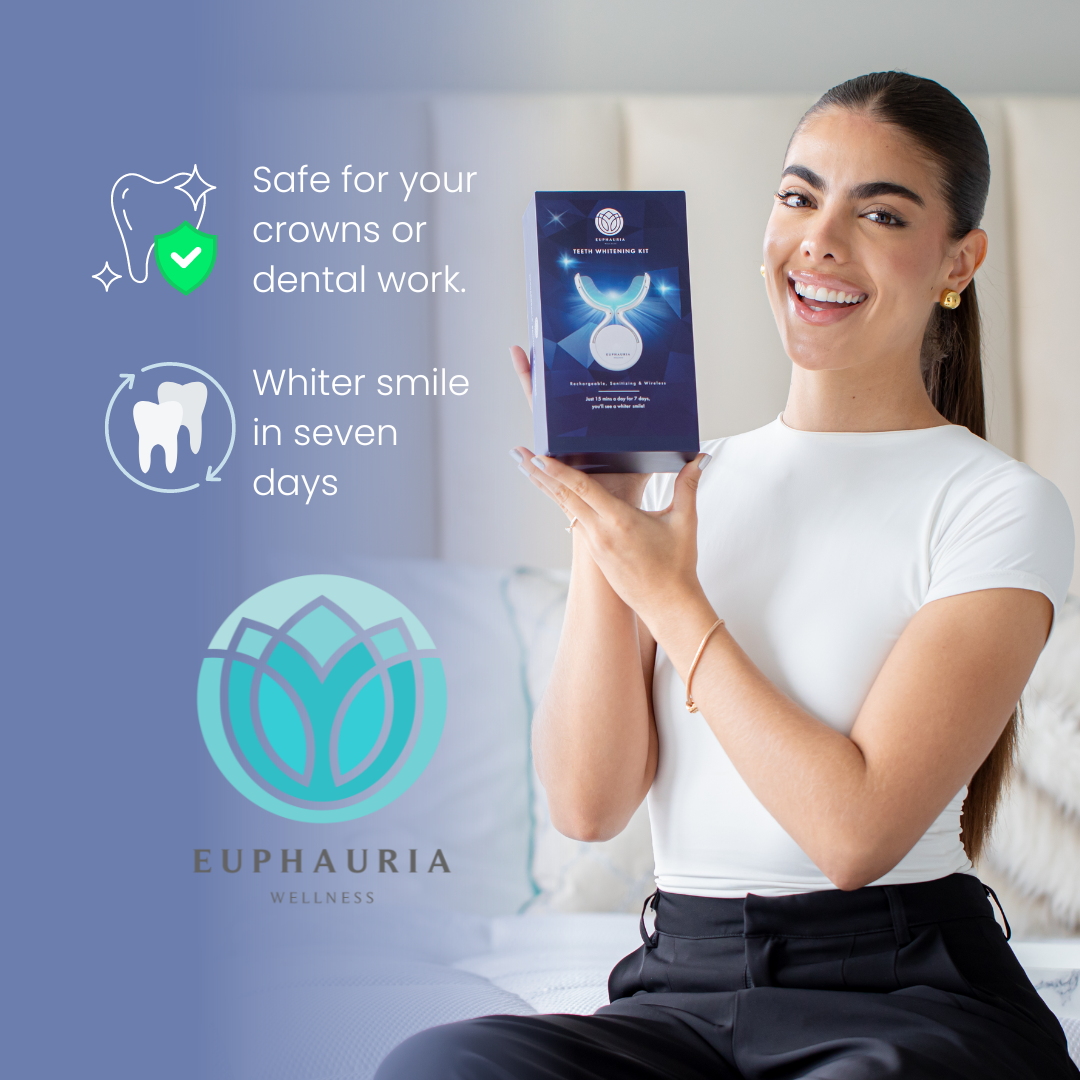 Euphauria Teeth Whitening Kit - Professional Home Teeth Whitening System