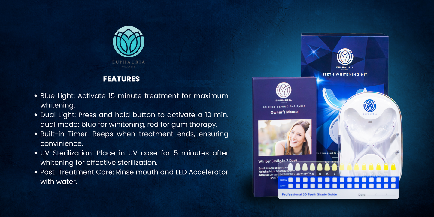 Euphauria Refill Pen for Teeth Whitening Kit - Extend Your Brighter Smile